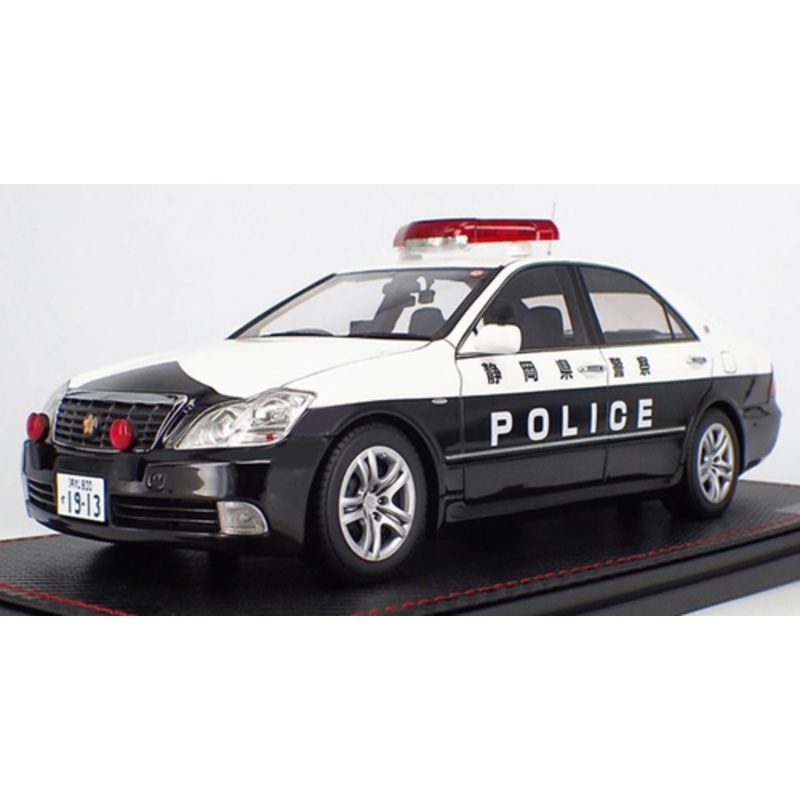 1/18 IG Ignition Model Toyota Crown (GRS180) Shizuoka Police Traffic Police Force No.55 IG1913 Car Model Limited 120