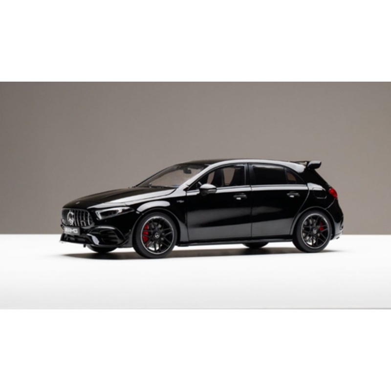 1/18 Kiloworks Mercedes AMG A45 S Black Diecast full open