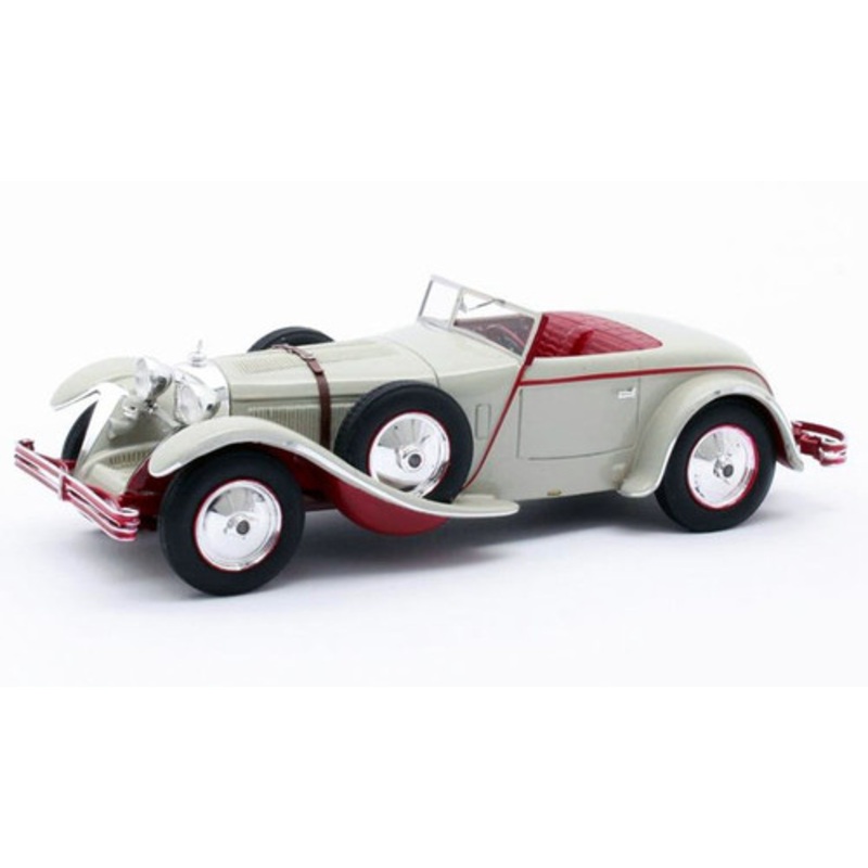 1/43 1928 MB 680S TORPEDO ROAD. SAOUTCHIK GREY '28 Diecast Car Model by ACME