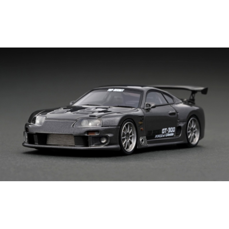 1/43 Ignition Model Toyota TOP SECRET GT300 Supra (JZA80) Gun Metallic