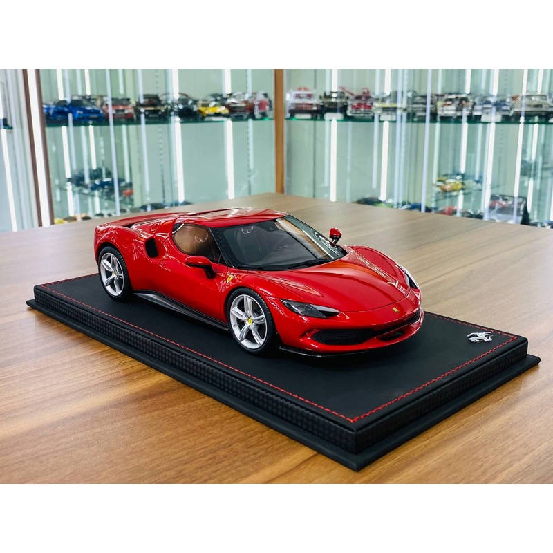BBR Ferrari 296 GTB Resin Model - Rosso Corsa 322 | 1/18 Scale, Limited Edition