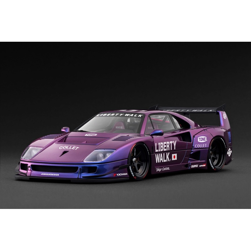 [IGNITION MODEL] 1:18 LB-Works 40 Purple Metallic [IG3790]