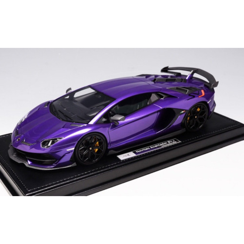 1/18 Ivy Lamborghini Novitec Aventador SVJ (Viola Pasifae Purple) Resin Car Model Limited 99 Pieces