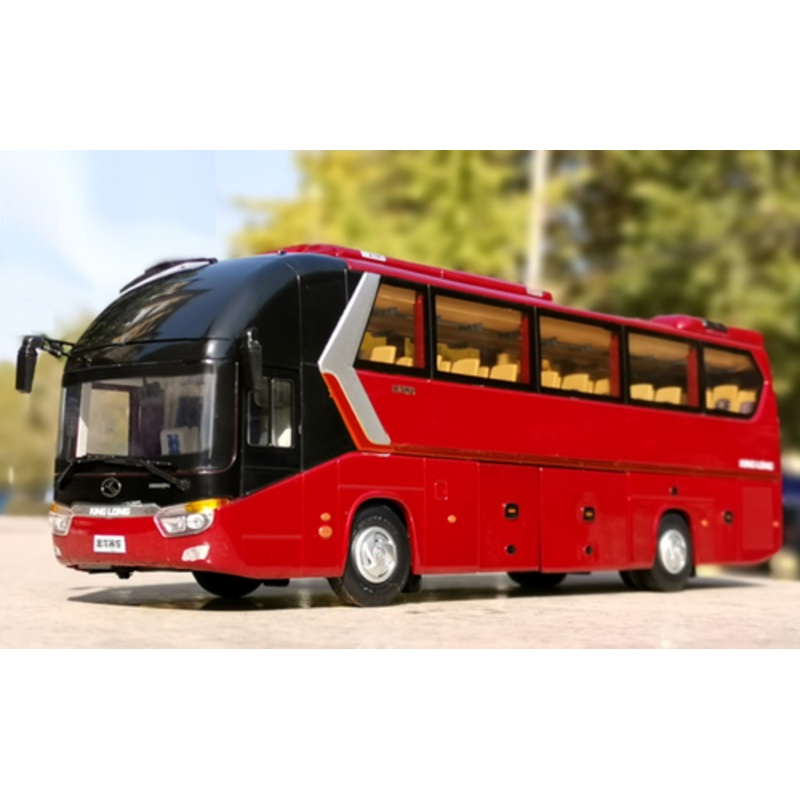 1/38 Dealer Edition King Long XMQ6129Y5 Bue (Red) Diecast Car Model