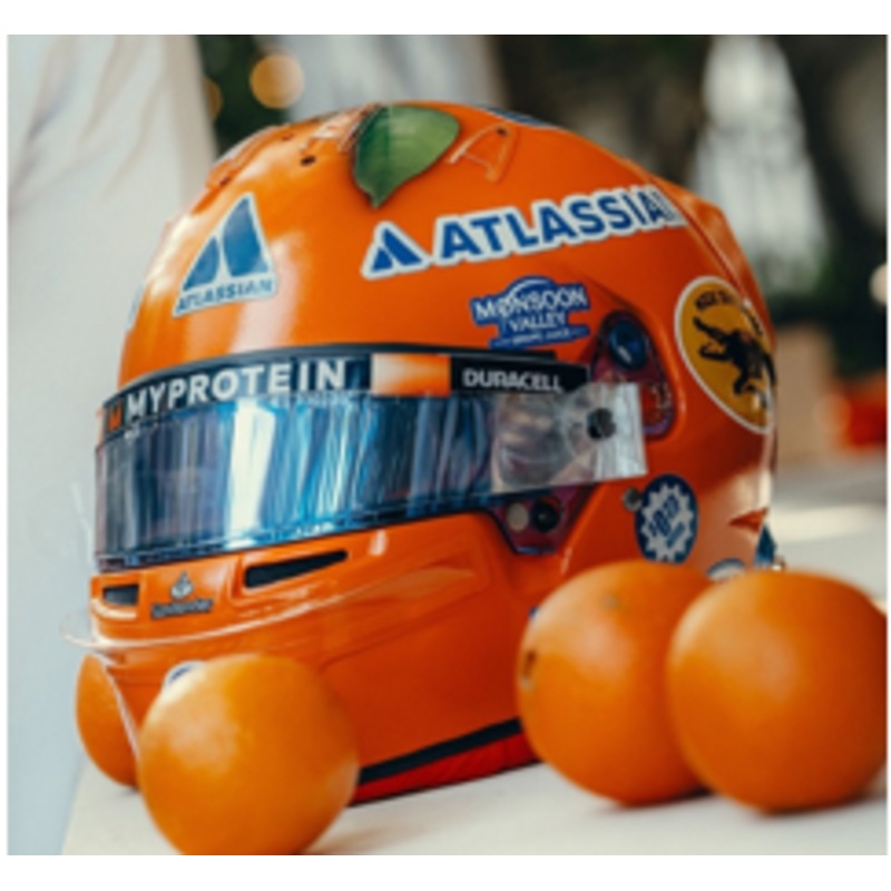 1/5 Spark Williams Racing - Alexander Albon - Miami GP 2025 Helmet Model