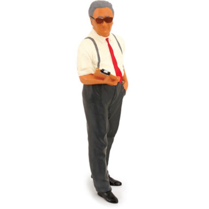 Enzo Ferrari Figure 1:12 Scale Collectible Figure by KK Scale