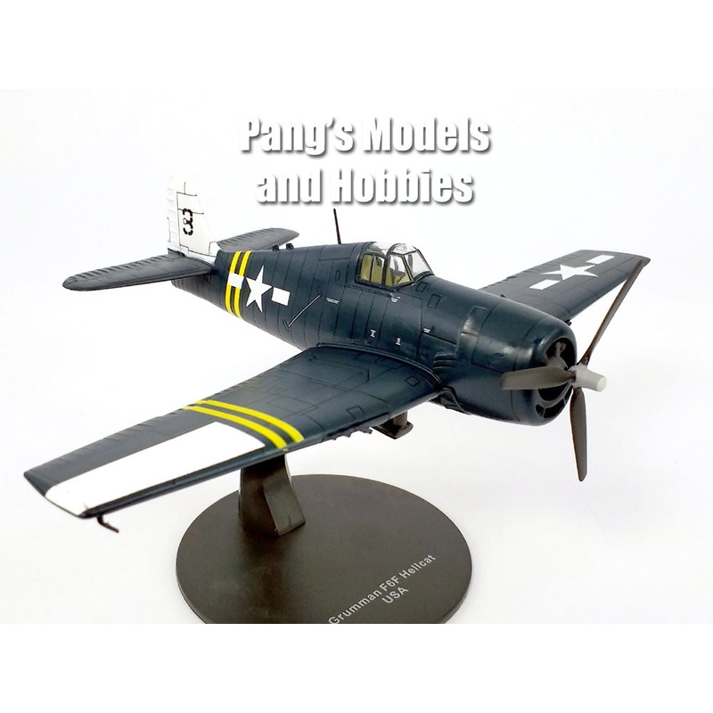 Grumman F6F Hellcat Fighter VF-24, USS Santee US NAVY 1/72 Scale Diecast Metal Model