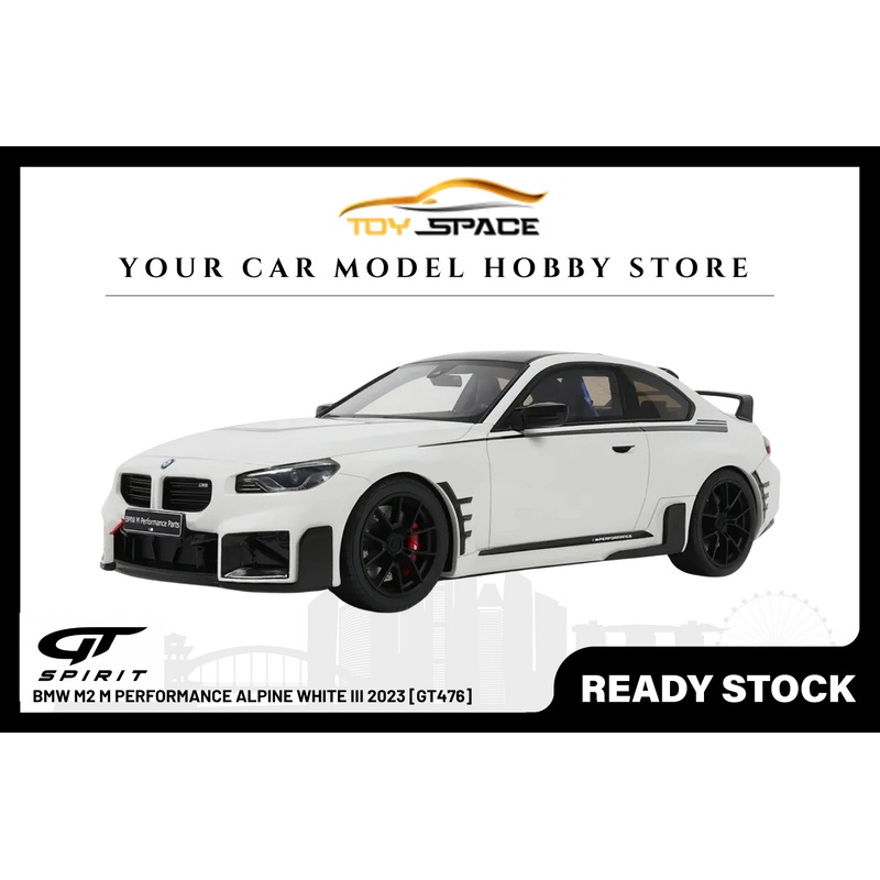 [GT SPIRIT] 1:18 BMW M2 M Performance Alpine White III 2023 [GT476]