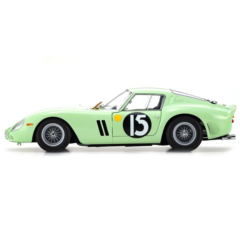 Ferrari 250 GTO #15 Innes Ireland Winner "Goodwood Tourist Trophy" (1962) 1/18 Diecast Model Car by Kyosho