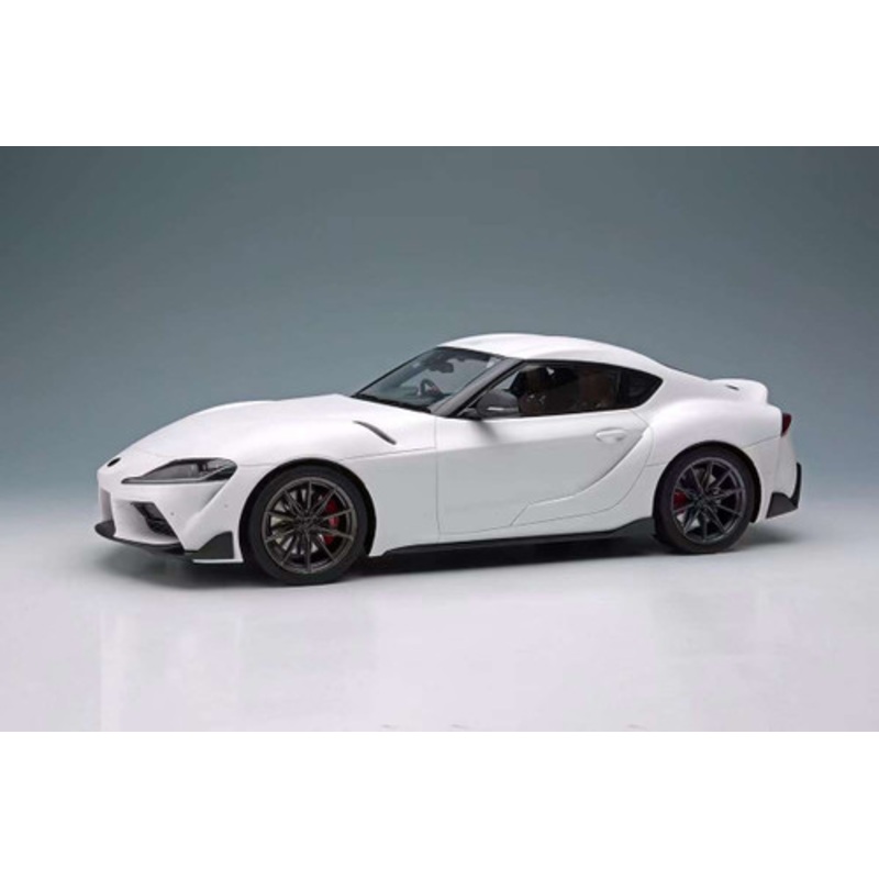 1/18 Makeup 2022 Toyota GT Supra RZ A91 (Matte Avalanche White Metallic) Car Model Limited 50 Pieces