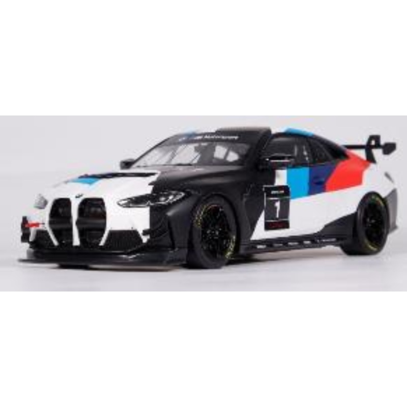[Preorder] OttO 1:18 BMW M4 GT4 GT4 WHITE PRESENTATION 2022 OT1228