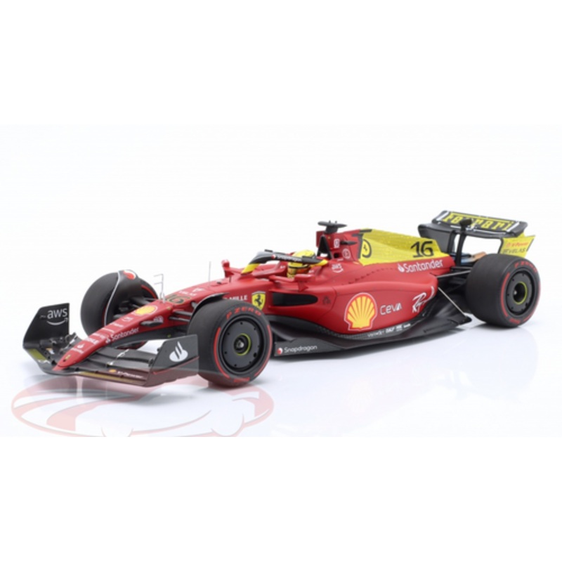 1/18 BBR 2022 Formula 1 Charles Leclerc Ferrari F1-75 #16 2nd Italien GP Car Model