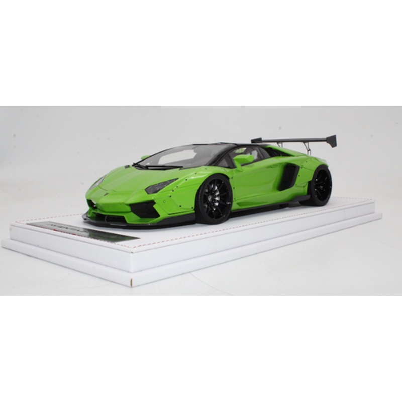 1/18 GL Models Lamborghini Aventador LBWK Coupe (Green) Car Model
