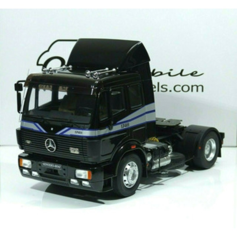 1/18 OTTO Mercedes-Benz Mercedes SK 1748 1990 Tractor (Black) Resin Car Model
