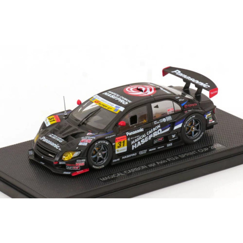 1/43 Ebbro 2010 Toyota Corolla Axio #31 Fuji Sprint Cup Super GT Japan APR Kouki Saga, Kousuke Matsuura Car Model