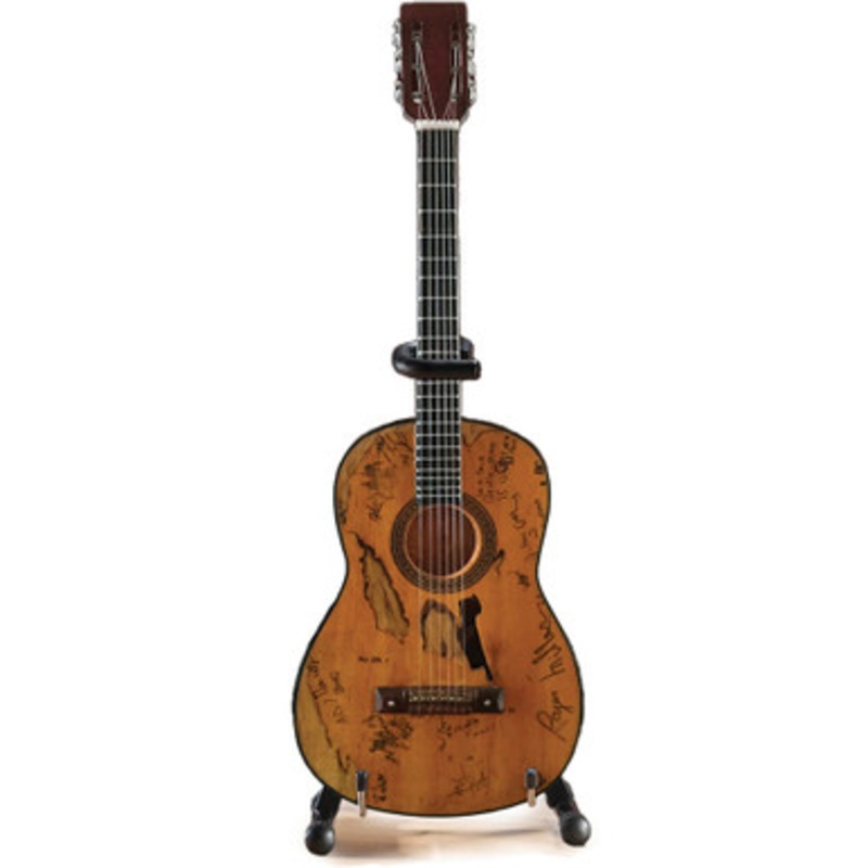 Willie Nelson Signature Trigger Acoustic Guitar 1:4 Scale Diecast Model by Axe Heaven