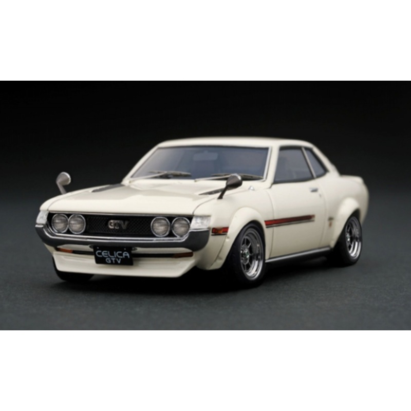 1/18 Ignition Model Toyota Celica 1600GTV (TA22) White Resin Car Model