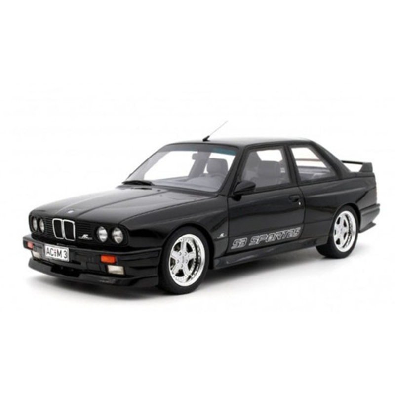 1/18 OTTO 1985 BMW M3 E30 AC Schnitzer ACS3 Sport (Black) Car Model