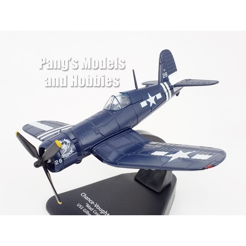 F4U Corsair - VMF-512 "Mad Cossack" USS Gilbert Islands, July 1945 - 1/72 Scale Diecast Model by Oxford
