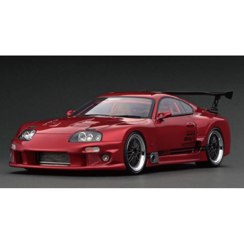 1/18 Ignition Model Toyota TOP SECRET GT300 Supra (JZA80) Red Metallic