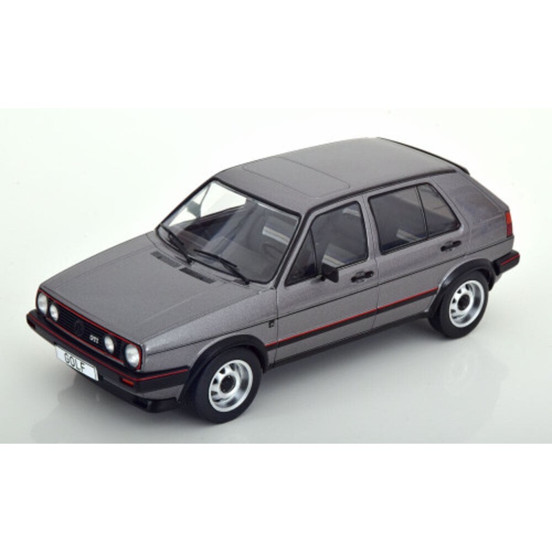 1/18 Modelcar Group 1984 Volkswagen VW Golf 2 GTI (Dark Grey Metallic) Car Model
