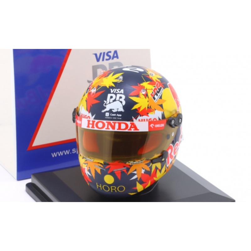 1/5 Spark 2024 Formula 1Yuki Tsunoda #22 Visa Cash App RB Helmet Model