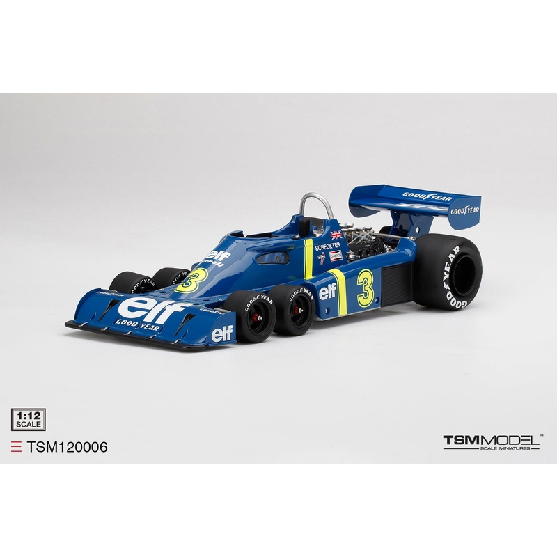 Tyrrell P34 1:12 #3 1976 - Jody Scheckter Swedish GP Winner - TSM