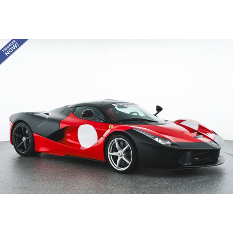 1/12 BBR 2012 Ferrari LaFerrari Test Fiorano (Rosso Corsa 322 Red & Matte Black) Car Model Limited 99 Pieces
