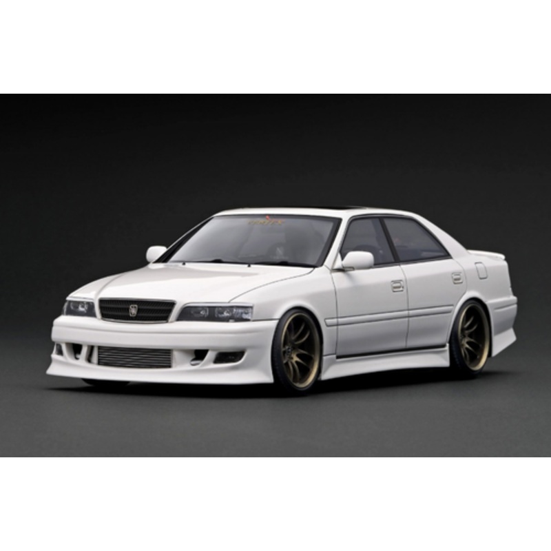 1/18 Ignition Model Toyota VERTEX JZX100 Chaser White (Limited 80 Pieces)