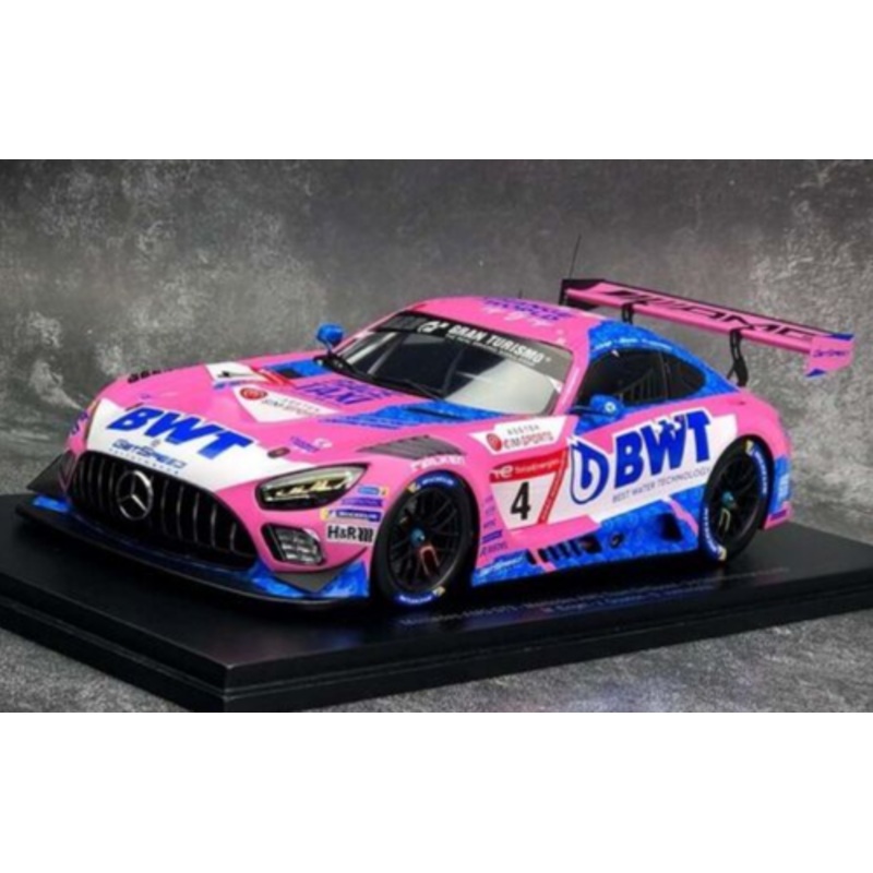 1/18 Spark 2022 Mercedes-Benz AMG GT3 #4 3rd 24h Nrburgring Mercedes-AMG Team GetSpeed BWT Maro Engel, Jules Gounon, Daniel Juncadella Car Model