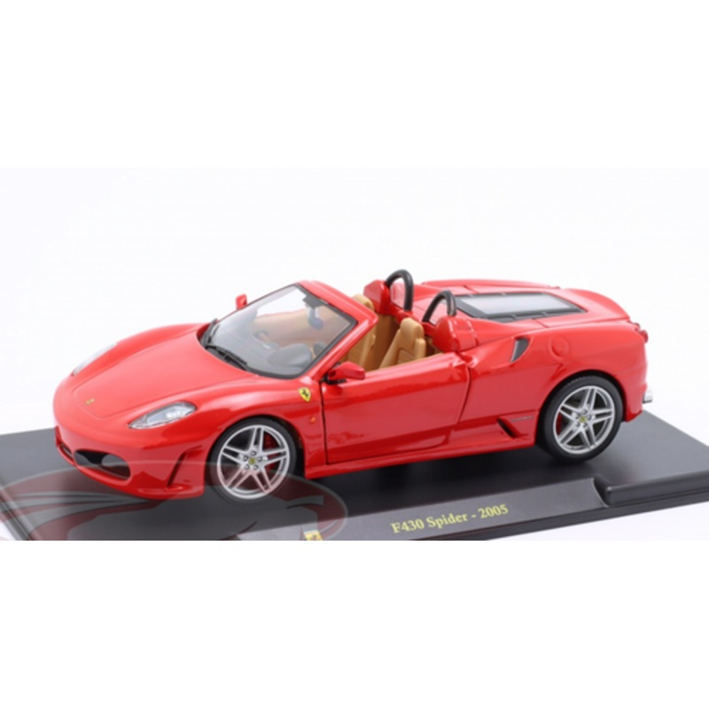 1/24 BBurago 2005 Ferrari F430 Spider (Red) Diecast Car Model