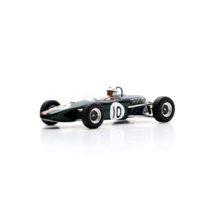1/43 Spark Brabham BT18 Honda No.10 Winner F2 Rouen GP 1966 Denny Hulme Car Model