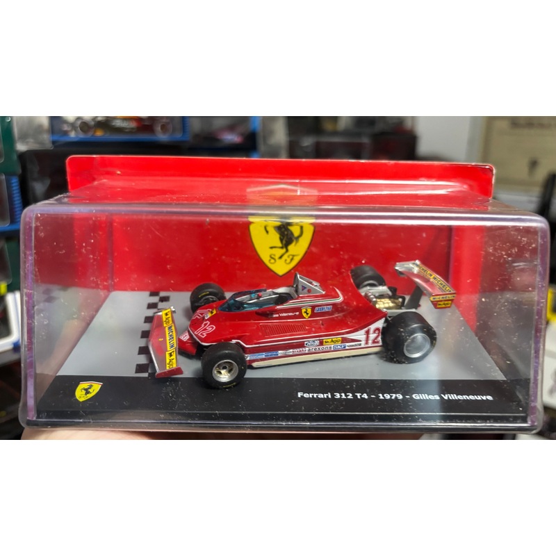 Ferrari 312 T4 - 1:43 - Gilles Villeneuve - 1979 - Die Cast