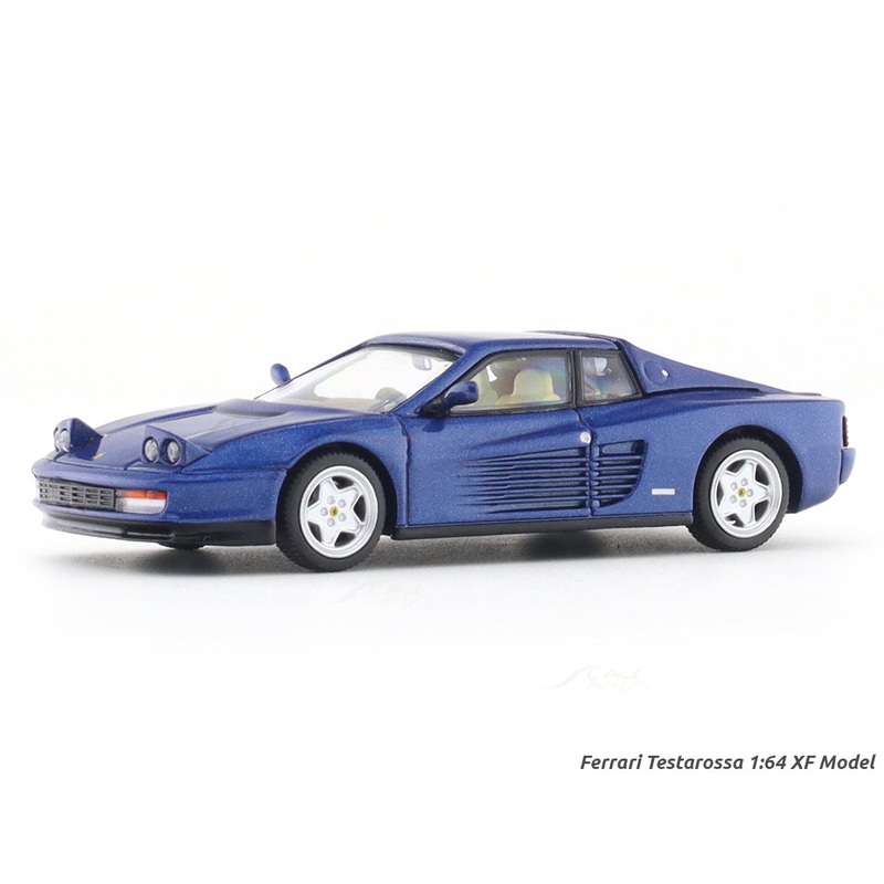 Ferrari Testarossa blue 1:64 XF Model diecast scale model car miniature