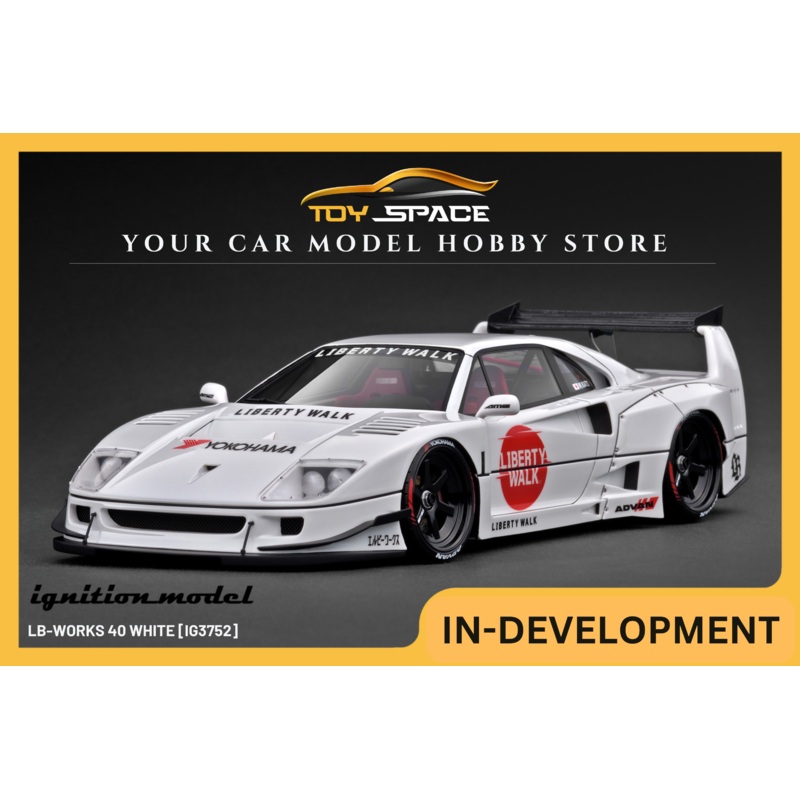 [IGNITION MODEL] 1:18 LB-Works 40 White [IG3752]