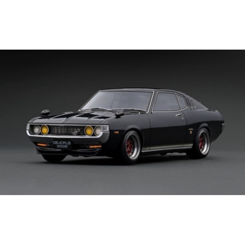 1/18 Ignition Model Toyota Celica 1600GT LB (TA27) Black Resin Car Model