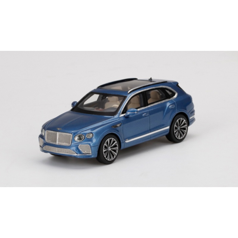 1/43 TSM Model Bentley Bentayga V8 2020 Portofino Blue Resin Car Model