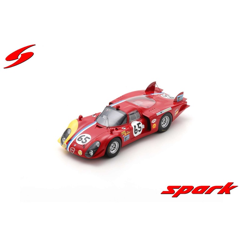 Alfa Romeo 33/2 n65 (1968) 1:18 - 24H Le Mans - S. Trosch - K. Von Wendt - Spark
