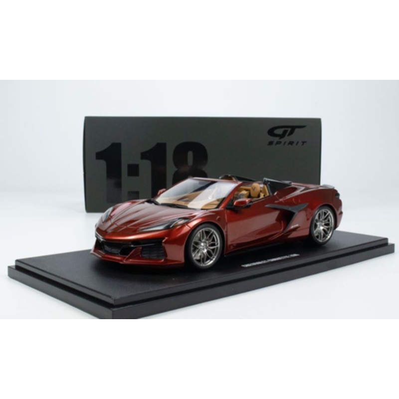 1/18 GT Spirit 2022 Chevrolet Corvette C8 Cabriolet Z06 (Red Mist Metallic) Resin Car Model