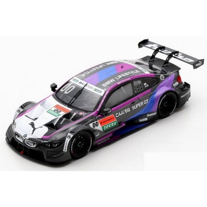 1/43 Spark 2019 BMW M4 DTM #00 K. Kobayashi Super GT x DTM DreamRace Fuji Kamui Kobayashi Car Model