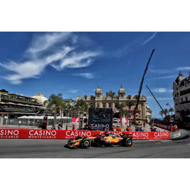 1/64 Minichamps McLaren F1 Team MCL39 #81 Oscar Piastri Monaco GP Diecast Car Model