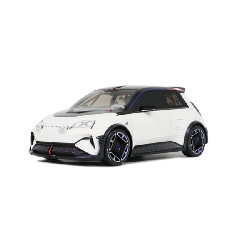 1/18 OTTO 2023 Alpine A290  (White) Car Model