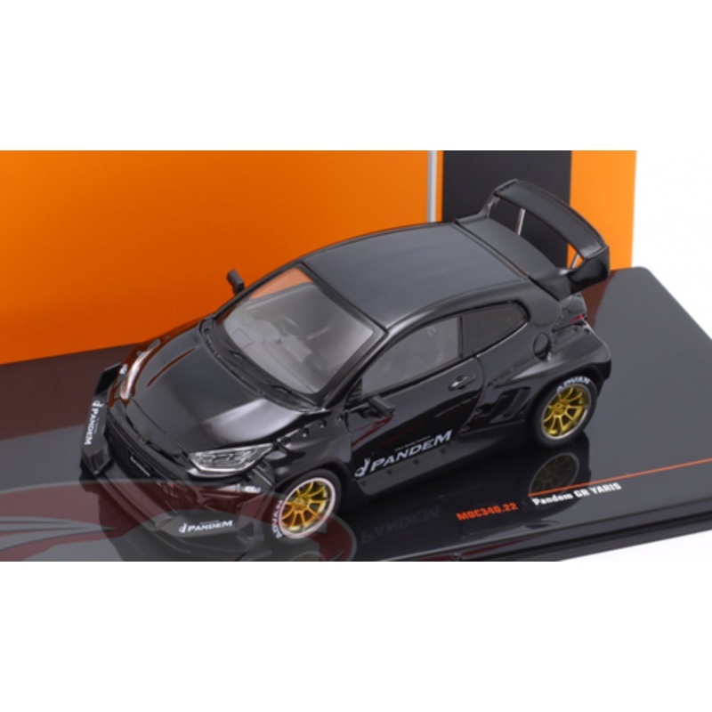 1/43 Ixo Toyota Pandem GR Yaris (Black) Car Model