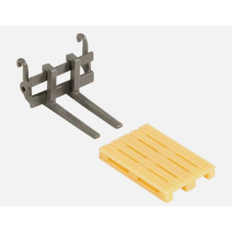 1/50 NZG Pallet Handler & Pallet Diecast Part Atlas Weycor AR65e, AR75eT