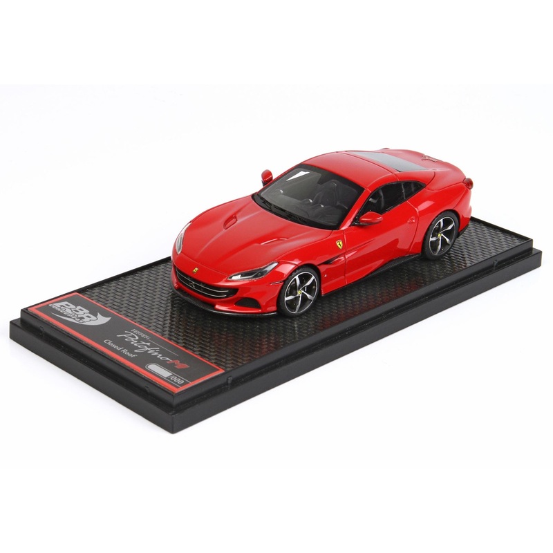 Ferrari - Portofino M Spider - 1:43 (2021) - Closed Roof - Rosso Corsa - BBR