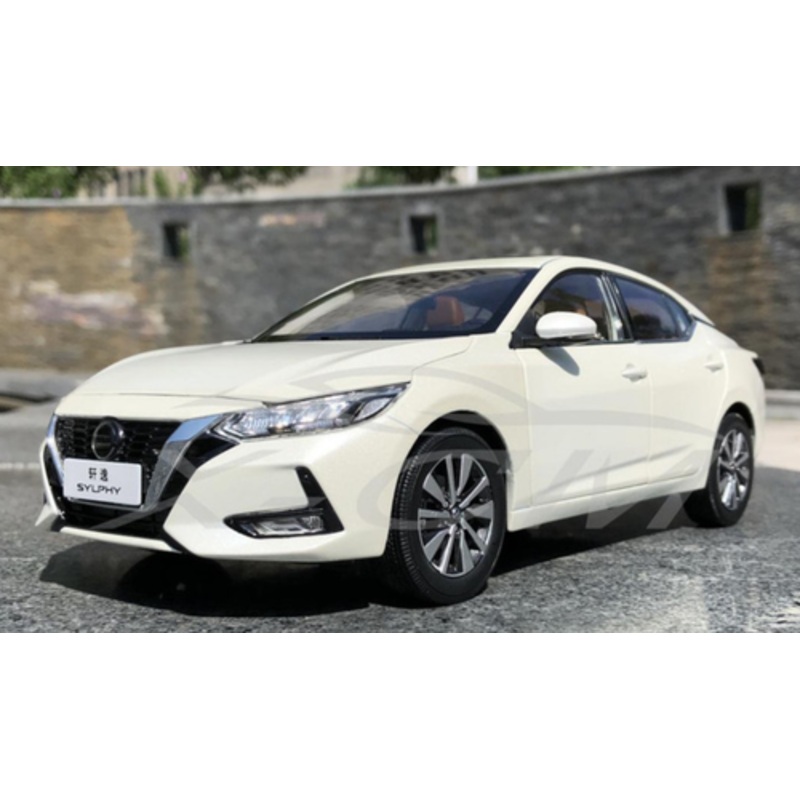 1/18 Dealer Edition 2020 Nissan Sylphy (White) Diecast Car Model