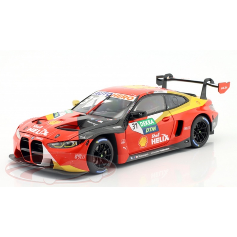 1/18 Minichamps 2022 BMW M4 GT3 #31 DTM Champion Schubert Motorsport Sheldon van der Linde Diecast Car Model