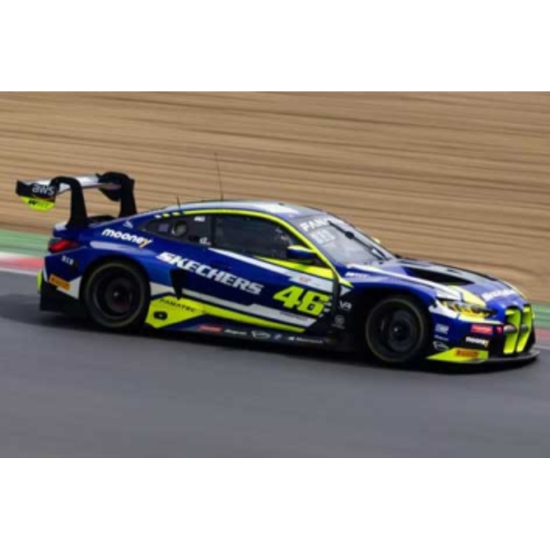 1/43 Minichamps 2023 Fanatec GT World Challenge Europe Brands Hatch BMW M4 GT3 Team WRT V. Rossi, M.Martin Car Model