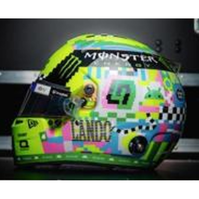 1/5 Spark 2024 Formula 1 British GP McLaren Formula 1 Team Lando Norris Helmet Model