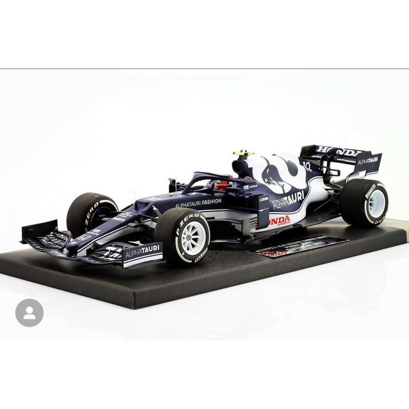 Alpha Tauri F1 AT02 Honda 1:18 - Pierre Gasly - Bahrain GP 2021 - Minichamps
